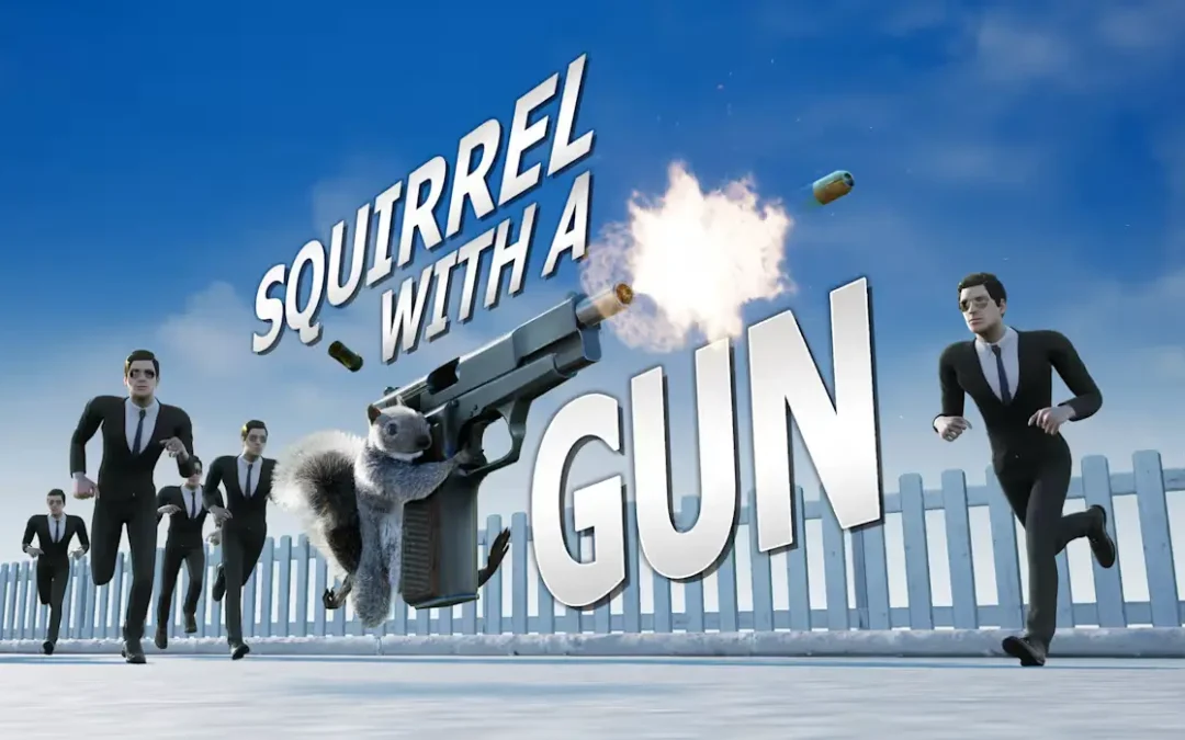 🐿️ Ardilla tiene un arma y amenaza a la ley 🔫 | Review de Squirrel With A Gun